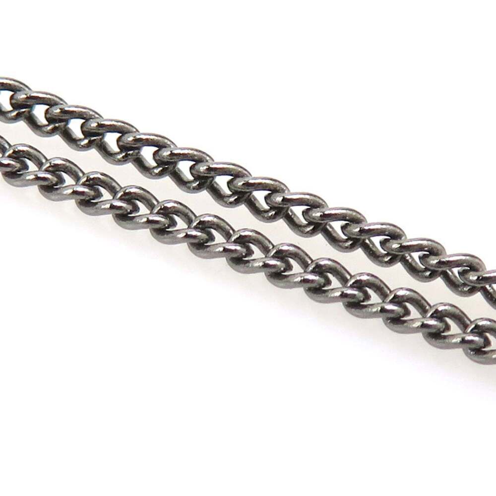CHANEL Black Logo Necklace - Picture 6 of 10